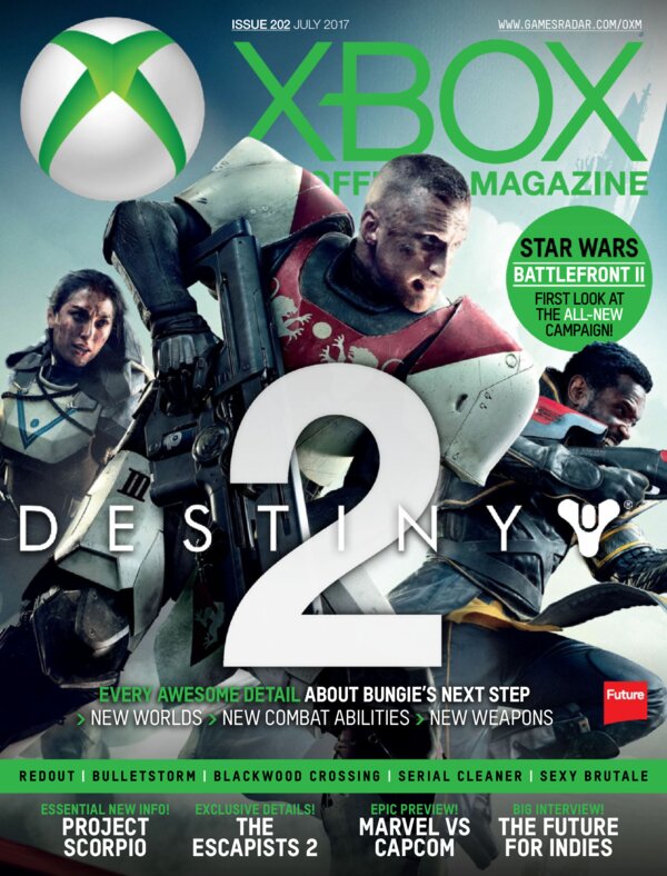 Official Xbox Magazine US   Issue 202 (July 2017) cover